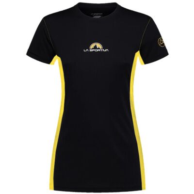 La Sportiva Černá/Žlutá Funkční tričko - Žena La Sportiva Černá/Žlutá Funkční tričko - Žena