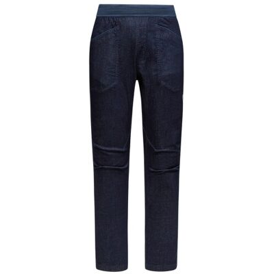 Pánské lezecké kalhoty La Sportiva Cave Jeans M Denim/Night Sky XL Pánské lezecké kalhoty La Sportiva Cave Jeans M Denim/Night Sky XL
