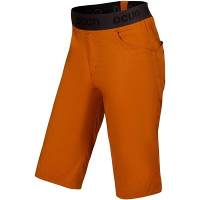 Pánské lezecké kraťasy Ocún MÁNIA ECO shorts caramel cafe S Pánské lezecké kraťasy Ocún MÁNIA ECO shorts caramel cafe S