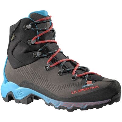 Horolezecké boty La Sportiva Aequilibrium Trek W GTX Carbon/Malibu Blue 37,5 EU Horolezecké boty La Sportiva Aequilibrium Trek W GTX Carbon/Malibu Blue 37,5 EU