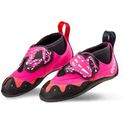 Dětské lezečky Ocún Ribbit Pink/Black 32-33 EU Dětské lezečky Ocún Ribbit Pink/Black 32-33 EU