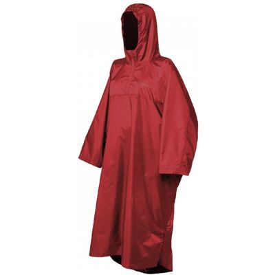 Pončo Trekmates Deluxe Poncho Červené univerzální Pončo Trekmates Deluxe Poncho Červené univerzální
