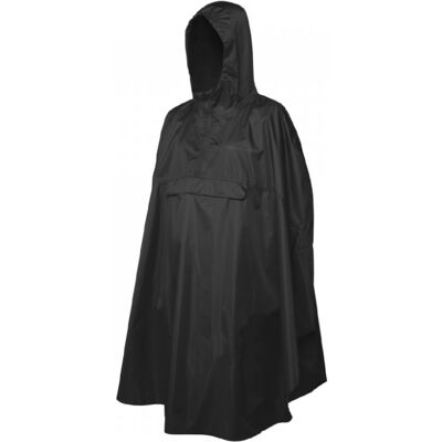 Pláštěnka Trekmates Rove Poncho černá Pláštěnka Trekmates Rove Poncho černá