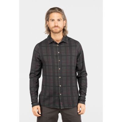 Pánská košile Chillaz Sebastian 2.0 Dark Gray S Pánská košile Chillaz Sebastian 2.0 Dark Gray S