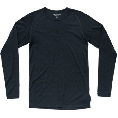 Funkční tričko DEVOLD Lauparen Merino 190 Base Shirt M ink L Funkční tričko DEVOLD Lauparen Merino 190 Base Shirt M ink L