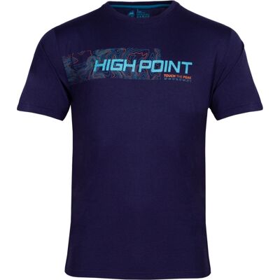 Pánské tričko High Point Atlas T-shirt Dark Blue XXL Pánské tričko High Point Atlas T-shirt Dark Blue XXL