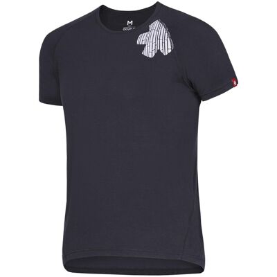 Pánské tričko Ocún BAMBOO T Blossom Men dark grey india ink XXL Pánské tričko Ocún BAMBOO T Blossom Men dark grey india ink XXL