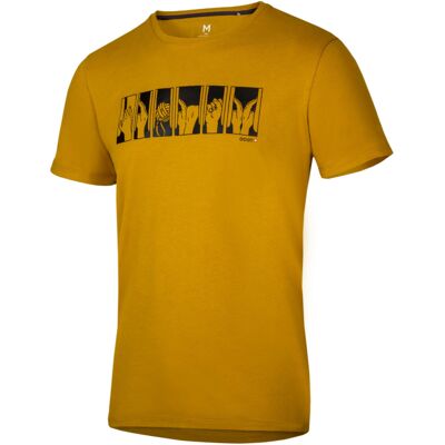 Ocún CLASSIC T Men je pohodlné pánské lezecké tričko ze 100% bavlny s lezeckým motivem, 2-way stretch konstrukcí a komfortním střihem pro lezení i kaž Ocún CLASSIC T Men je pohodlné pánské lezecké tričko ze 100% bavlny s lezeckým motivem, 2-way stretch konstrukcí a komfortním střihem pro lezení i kaž