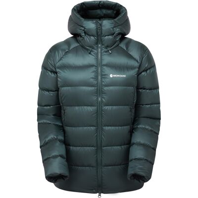 Dámská péřová bunda Montane Anti-Freeze XT Hoodie W DEEP FOREST XS Dámská péřová bunda Montane Anti-Freeze XT Hoodie W DEEP FOREST XS
