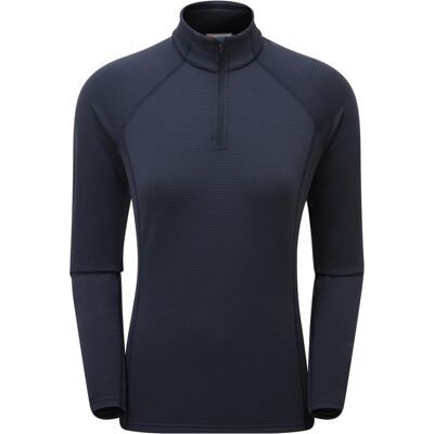 Dámská funkční mikina Montane Protium Lite Pull On W eclipse blue XS Dámská funkční mikina Montane Protium Lite Pull On W eclipse blue XS