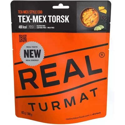 Dehydrovaná strava Real Turmat TexMex s treskou 103 g Dehydrovaná strava Real Turmat TexMex s treskou 103 g