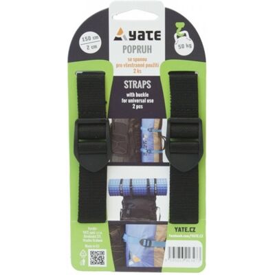 Popruhy YATE Popruh se sponou 2x150 cm - 2 ks Popruhy YATE Popruh se sponou 2x150 cm - 2 ks
