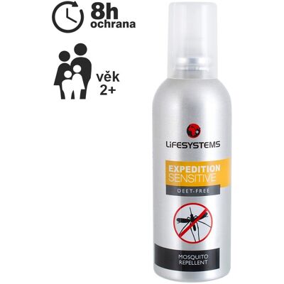 Repelent Lifesystems Expedition Sensitive - 100ml SPRAY Repelent Lifesystems Expedition Sensitive - 100ml SPRAY