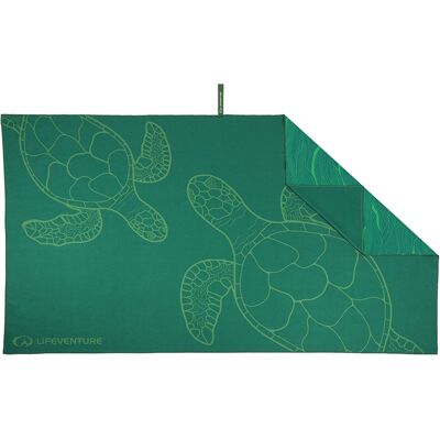 Ručník Lifeventure Recycled SoftFibre Trek Towel, turtle, Giant Ručník Lifeventure Recycled SoftFibre Trek Towel, turtle, Giant