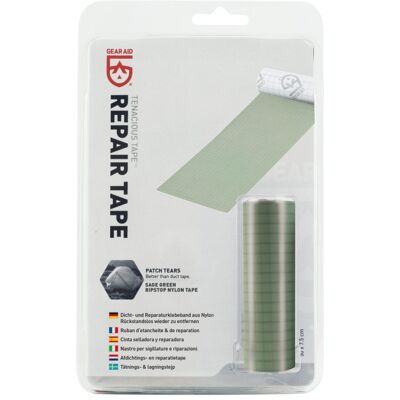 Opravná páska Gear Aid TENACIOUS Repair Tape ripstop sage green Opravná páska Gear Aid TENACIOUS Repair Tape ripstop sage green
