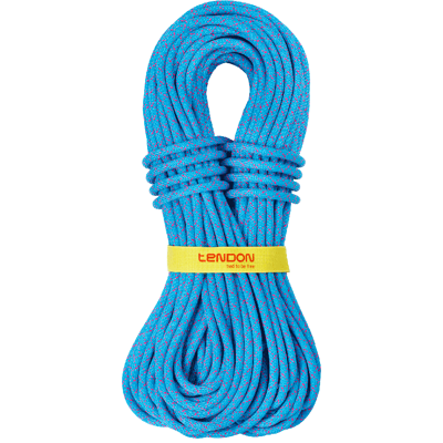 Horolezecké lano Tendon Master Tefix 9.7 Complete Shield turquoise 70m Horolezecké lano Tendon Master Tefix 9.7 Complete Shield turquoise 70m