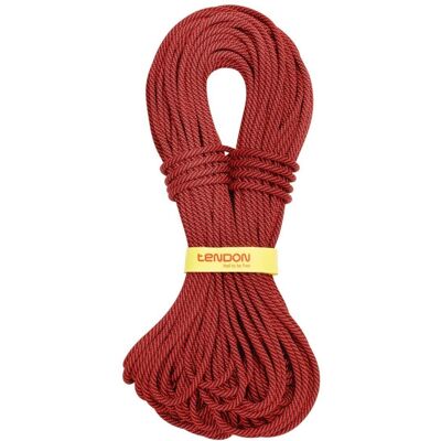 Horolezecké lano Tendon Master 7,8 Complete Shield červená 50m Horolezecké lano Tendon Master 7,8 Complete Shield červená 50m