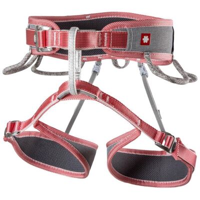 Sedací úvazek Ocún Twist Tech Eco Lady grey/red M-L Sedací úvazek Ocún Twist Tech Eco Lady grey/red M-L