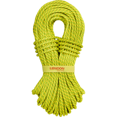 Horolezecké lano Tendon Ambition 9,8 Complete shield žlutá 70m Horolezecké lano Tendon Ambition 9,8 Complete shield žlutá 70m
