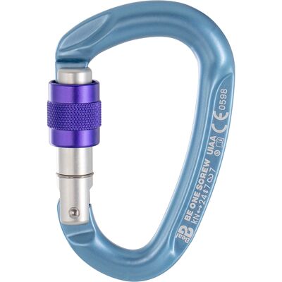 Karabina Beal Be One Screw matt blue Karabina Beal Be One Screw matt blue
