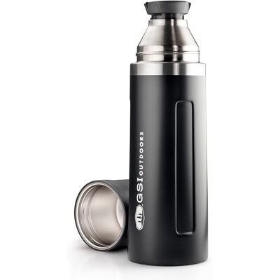 Termoska GSI Outdoors Glacier Stainless Vacuum Bottle 1L black Termoska GSI Outdoors Glacier Stainless Vacuum Bottle 1L black