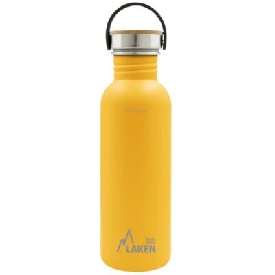 Lahev Laken Ocel Basic Bamboo 750ml žlutá Lahev Laken Ocel Basic Bamboo 750ml žlutá