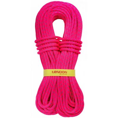 Horolezecké lano Tendon Master Tefix 9.7 Complete Shield pink 60m Horolezecké lano Tendon Master Tefix 9.7 Complete Shield pink 60m