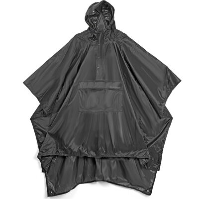 Lifeventure Poncho black Lifeventure Poncho black