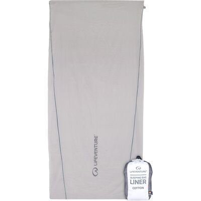 Lifeventure Cotton S Bag Liner Lite Rectangular Lifeventure Cotton S Bag Liner Lite Rectangular