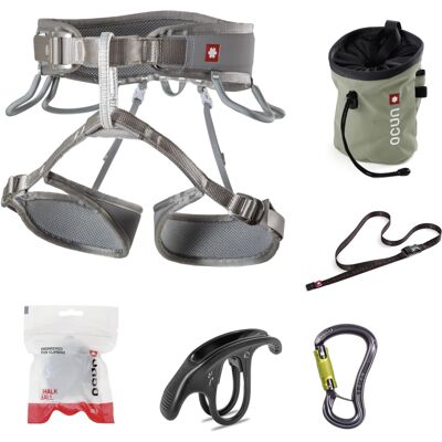 Lezecký set Ocún Climbing Twist Set grey XS-M Lezecký set Ocún Climbing Twist Set grey XS-M