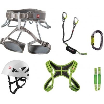Ferratový set Ocún Via Ferrata Twist + Chest Shard Set M-XL Ferratový set Ocún Via Ferrata Twist + Chest Shard Set M-XL