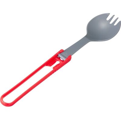Příbor MSR Folding Utensils Spork červená Příbor MSR Folding Utensils Spork červená