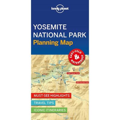 Lonely Planet Mapa Yosemite National Parks Planning Map Lonely Planet Mapa Yosemite National Parks Planning Map