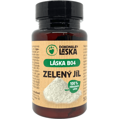 Dokonalá láska LÁSKA B04 Zelený jíl 50 g Dokonalá láska LÁSKA B04 Zelený jíl 50 g