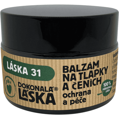 Dokonalá láska Láska 31 Balzám na tlapky a čenich 30 ml Dokonalá láska Láska 31 Balzám na tlapky a čenich 30 ml