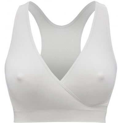 Medela Noční těhotenská a kojicí podprsenka Keep Cool™ - bílá L Medela Noční těhotenská a kojicí podprsenka Keep Cool™ - bílá L