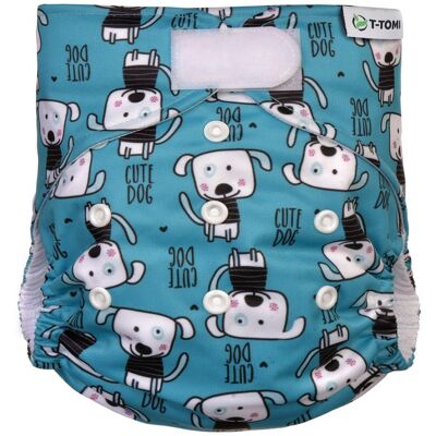 T-Tomi Kalhotková plena AIO - přebalovací set suchý zip - DOGS T-Tomi Kalhotková plena AIO - přebalovací set suchý zip - DOGS