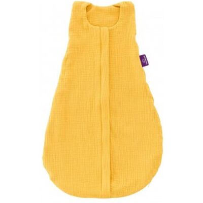 TRÄUMELAND Letní spací pytel Liebmich Musselin Senfgelb 110 cm TRÄUMELAND Letní spací pytel Liebmich Musselin Senfgelb 110 cm