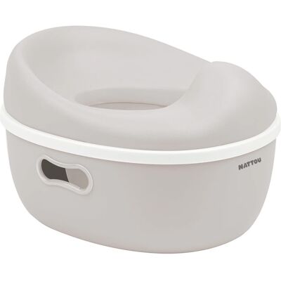 NATTOU Nočník učicí 3v1 Potty - Clay NATTOU Nočník učicí 3v1 Potty - Clay