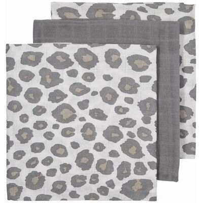 Meyco Plenky 3-balení Panther neutral/Uni grey/panther neutral Meyco Plenky 3-balení Panther neutral/Uni grey/panther neutral