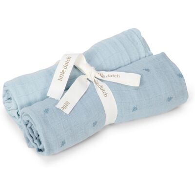 Little Dutch Pleny 70x70cm Pure Denim Blue Little Dutch Pleny 70x70cm Pure Denim Blue