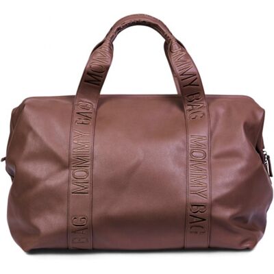 Childhome Přebalovací taška Mommy Bag Signature Vegan Leather Dark Brown Childhome Přebalovací taška Mommy Bag Signature Vegan Leather Dark Brown