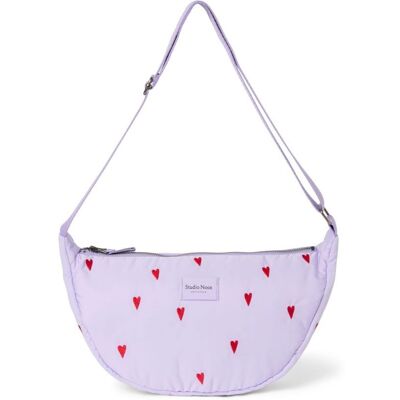 Studio Noos Puffy Adult FANNY kabelka Purple Hearts Studio Noos Puffy Adult FANNY kabelka Purple Hearts