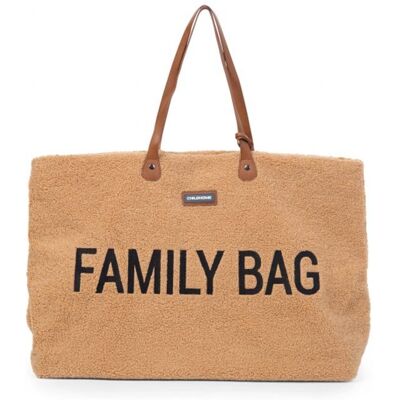 Childhome Cestovní taška Family Bag Teddy Beige Childhome Cestovní taška Family Bag Teddy Beige