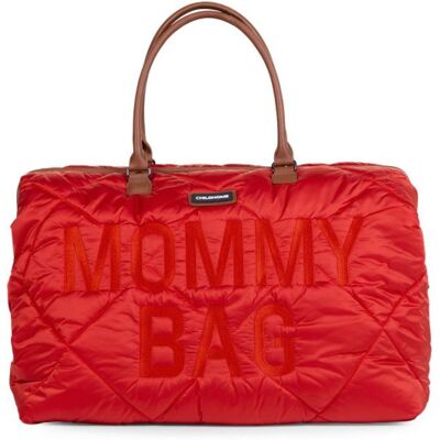Childhome Puffered Mommy Bag - Přebalovací Taška - Červená Childhome Puffered Mommy Bag - Přebalovací Taška - Červená