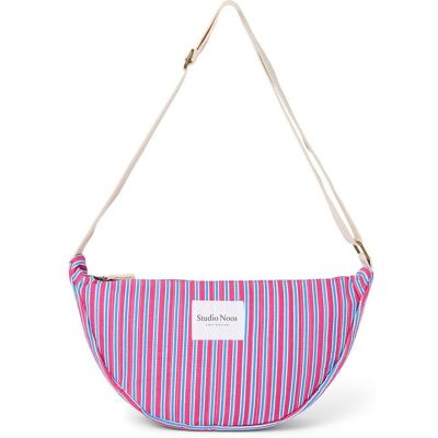 Studio Noos Poplin Adult FANNY kabelka Raspberry Striped Studio Noos Poplin Adult FANNY kabelka Raspberry Striped