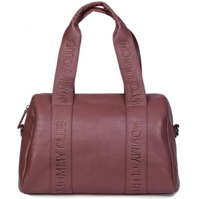 Childhome Přebalovací taška Mommy Club Signature Vegan Leather Dark Brown Childhome Přebalovací taška Mommy Club Signature Vegan Leather Dark Brown