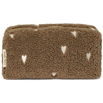 Studio Noos Teddy Hearts POUCH kabelka Brown Hearts Studio Noos Teddy Hearts POUCH kabelka Brown Hearts