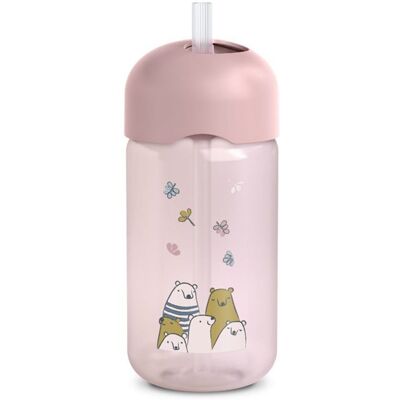 Suavinéx Suavinex Lahvička s brčkem BEAR 340 ml Suavinéx Suavinex Lahvička s brčkem BEAR 340 ml