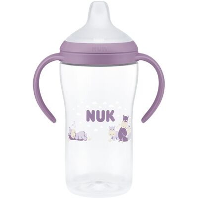 NUK Perfect Match lahvička na učení HIPPO 260 ml NUK Perfect Match lahvička na učení HIPPO 260 ml